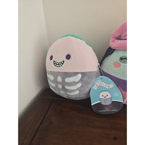 The Nightmare Before Christmas Squishmallows Halloween Lock Shock Barrel Boogie - Picture 4 of 4